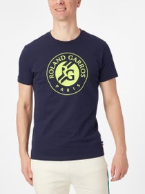 Roland Garros Men's Big Logo Flock T-Shirt