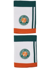 Roland Garros Men's Doublewide Wristbands - Tan