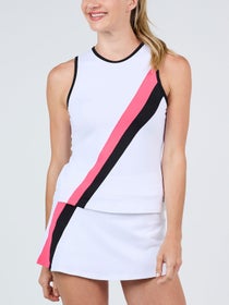 Sofibella Women's Amore Mio Contrast Stripe Tank