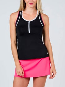 Sofibella Women's Amore Mio Zip Tank