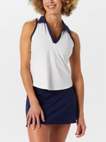 Sofibella Women's Aurora Sky Racerback Polo