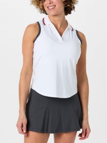 Sofibella Women's Berry Fusion Sleeveless Polo
