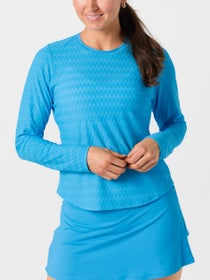 Sofibella Women's Electric Blue Long Sleeve