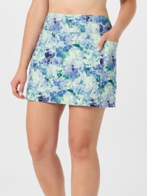 Skechers Women's Gowalk Seascape Floral Skirt - Blue