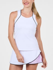 Sofibella Women's Mystic Sunrise Scallop Trim Tank