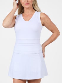 Sofibella Women's Tres Blanc V-Neck Tank