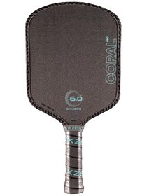 Six Zero Coral Pro Widebody Pickleball Paddle