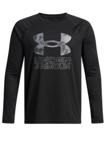 Under Armour Boy's Fall Tech Hybrid Long Sleeve