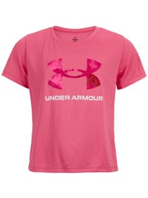 Under Armour Girl's Spring Logo Print Top