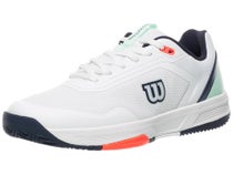 Wilson Courtglide White/Bay/Coral Men's Shoes
