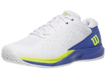 Wilson Rush Pro Ace White/Blue/Yellow Men's Shoe