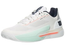 Wilson Rush Tour 5 White/Bay/Coral Men's Shoes 
