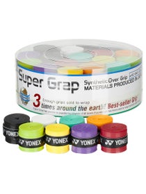 Yonex Super Grap Overgrip 36 Pack Assorted Colors