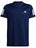 adidas Boy's Spring Club 3 Stripe Top Navy S