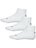 Asics Cushion Quarter Sock 3-Pack White L
