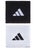 adidas Interval Singlewide Wristband White/Black