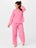 Ame & Lulu Women's Long Pajama Set Pink S