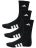 adidas Men's Cushioned 4.0 3-Pack Crew Sock Black