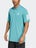adidas Men's Fall Club 3 Stripes Polo Teal L