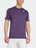 adidas Men's Fall Club 3 Stripes Top Plum S