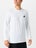 adidas Men's Fall Long Sleeve White L