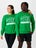 Ace The Moon Unisex Live Forever Crewneck Green S
