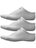 adidas Women's 6-Pack No Show Socks White