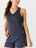 Bjorn Borg Wms Summer Ace V-Neck Tank Grey M