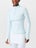 BloqUV Women's Half Zip Top Ice Blue L