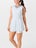 BOAST Women's Fall V-Neck Dress White M