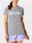 Bubble Women's Pickleball T-Shirt Grey S