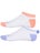 Lucky In Love Wmn Lavender Low Cut Sock Size 4-10 Multi