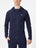 Lacoste Men Fall Mesh Full Zip Hoodie Navy 3 (S)