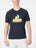 Le Coq Sportif Men Summer Graphic T-Shirt Navy S
