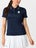 Lacoste Wms Heritage Technical Polo Navy 34 (2)