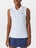 Lacoste Wms Spring Sleeveless Polo White 34 (2)