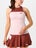 Mizuno Women's Summer Print Tank Pink XS