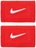 Nike Summer Premier Doublewide Wristband Chile Red/Wh