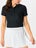 Nike Women's Core Victory Crop Polo Black XS