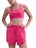 Nike Women's Winter Swoosh Bra Pink L