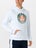 Roland Garros Men's Big Logo Hoodie White L