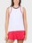 Sofibella Wms Berry Fusion Full Back Tank White XL
