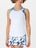 Sofibella Women's Electric Blue Tank White XS