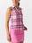 Sofibella Wms Flora Lux Sleeveless Polo Print XS