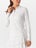 Sofibella Women's UV Half Zip LS White XL