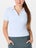 Travis Mathew Wms Fall V-Neck Polo Water XL