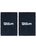 Wilson Core Doublewide Wristbands - Navy