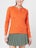 Yonex Women's 2024 Paris Long Sleeve Orange XS
