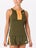 Yonex Women's NYC Zip Tank Brown XS