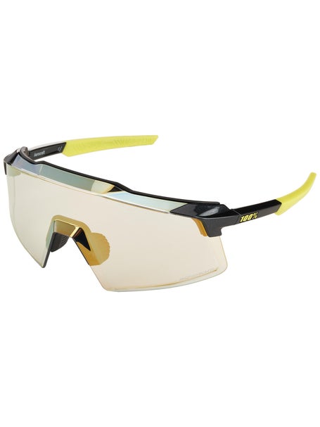 100% Aerocraft Gloss Black Photochromic Gold Mirror